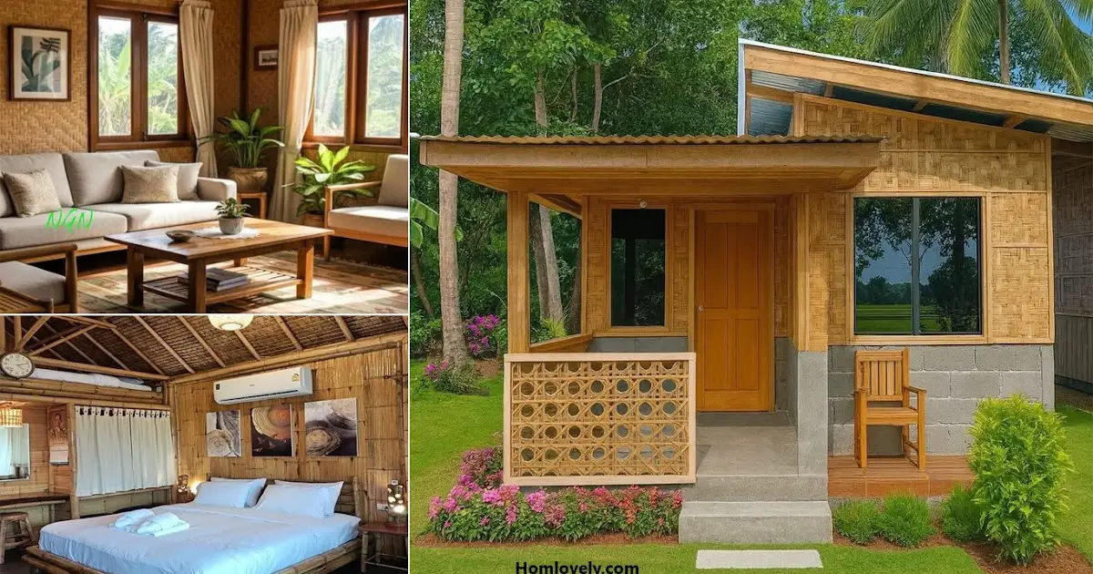 Charming Half-Amakan House 95k with 2-Bedroom ~ Homlovely.com