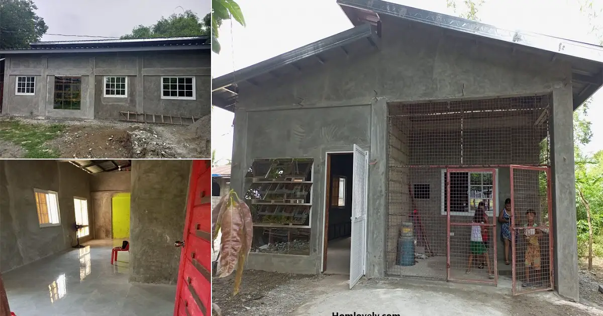 Ganda Bahay House Design 90 sqm with Tindahan ~ Homlovely.com