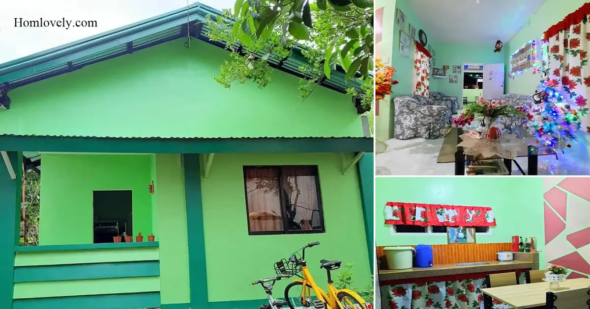 Simpleng Bahay Design For Green Lovers ~ Homlovely.com