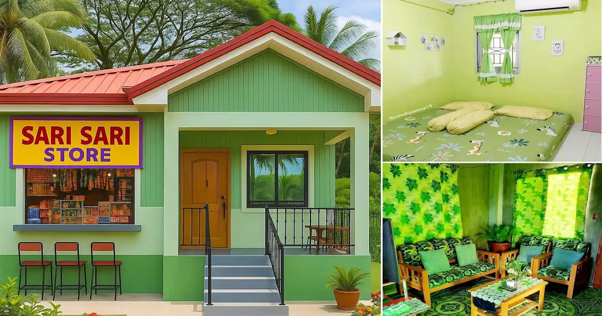 Simpleng Bahay With Store ~ Homlovely.com