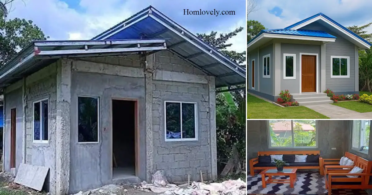 After Simpleng Small Bahay Design ~ Homlovely.com