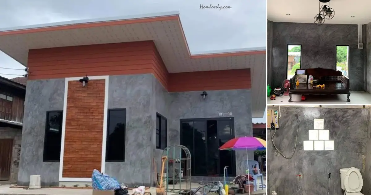 Humble Concrete House in Province ~ Homlovely.com