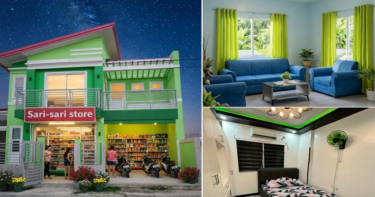 Komportableng Bahay House with Sari-Sari Store ~ Homlovely.com