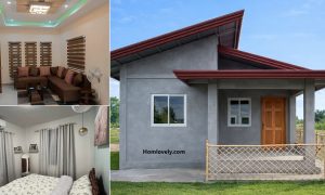Simple Small Concrete Bahay for Family ~ Homlovely.com