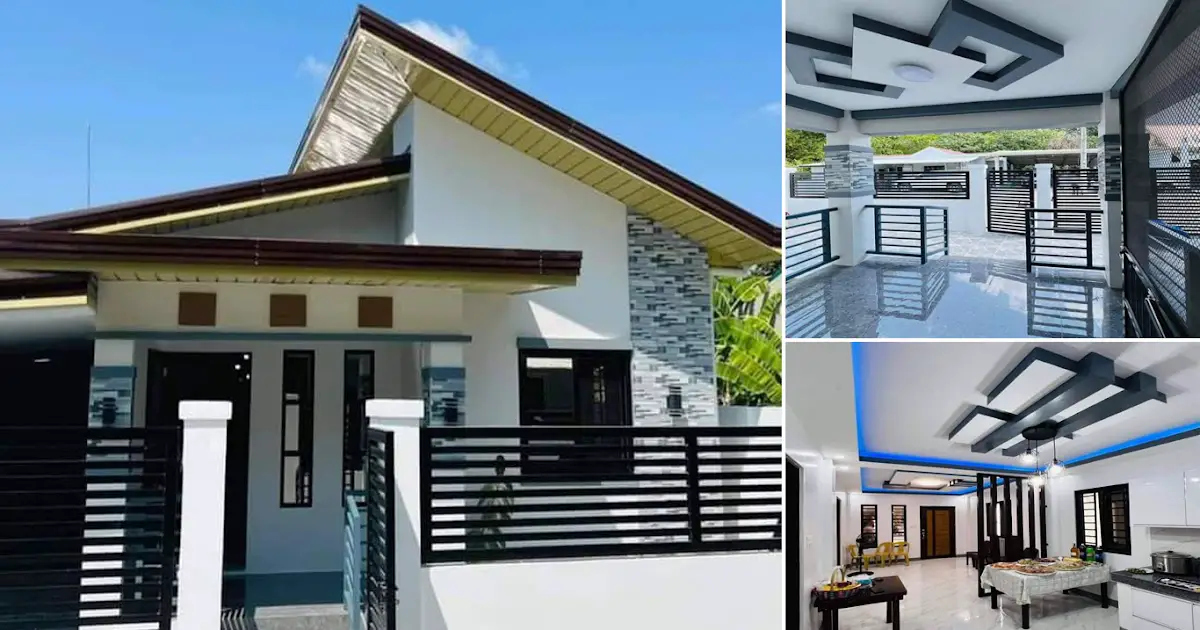 60 sqm OFW House Design in Province ~ Homlovely.com
