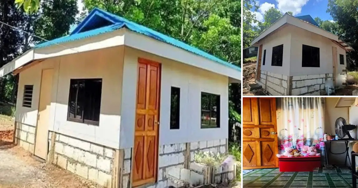 70K PHP Half Concrete-Hardiflex Bahay ~ Homlovely.com