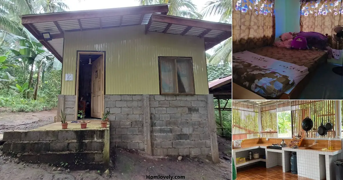 On-Budget Metal Cladding Bahay House for Dwelling ~ Homlovely.com