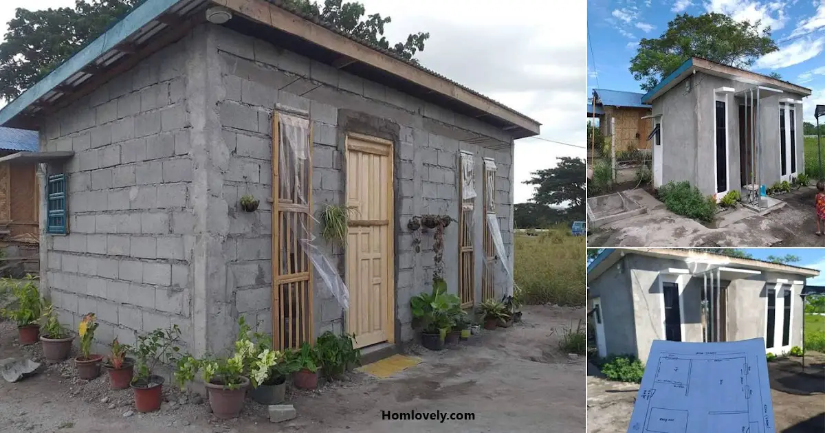 Small Bahay House Easy Built 60K PHP Cost ~ Homlovely.com