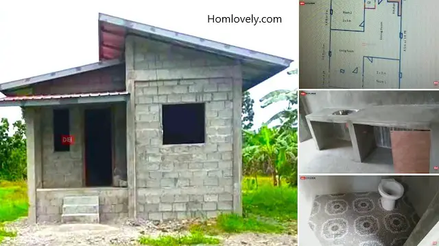 6 x 7 M Super Ganda Small Bahay Design and Plan ~ Homlovely.com