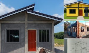 6x7 m Worthy House with Floor Plan ~ Homlovely.com