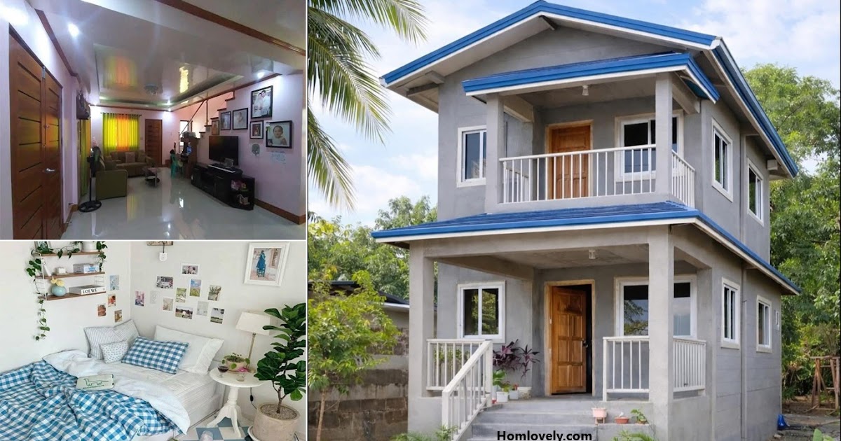 Concrete 2-Storey House Design for Living ~ Homlovely.com