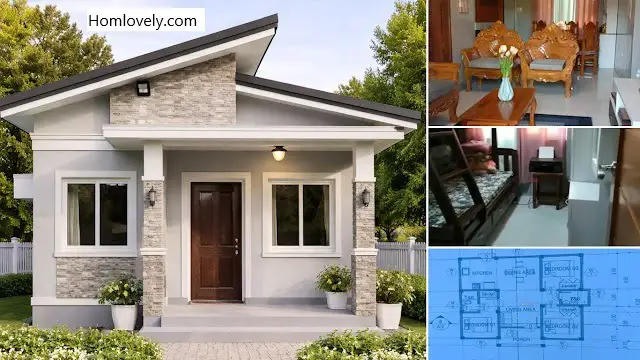 Cozy Small House Design With Full Facilities ~ Homlovely.com