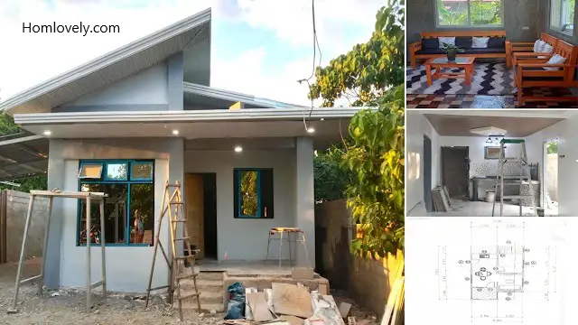 On Progress Comfort Small Bahay With 2Br + 1 Cr ~ Homlovely.com