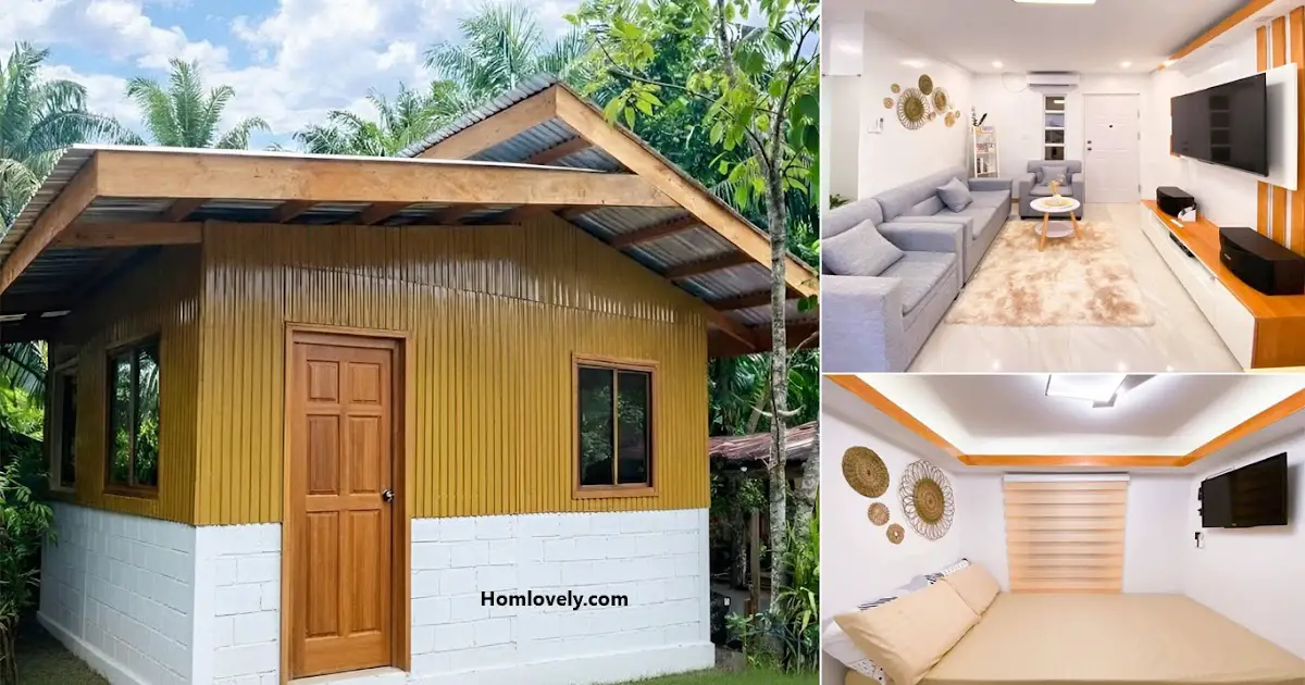 Only 300K PHP Metal Cladding Bahay House ~ Homlovely.com