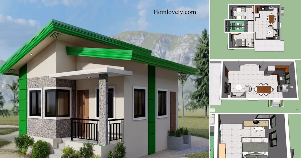 Perfect Small Bahay Design Ideas With Detail Plan ~ Homlovely.com