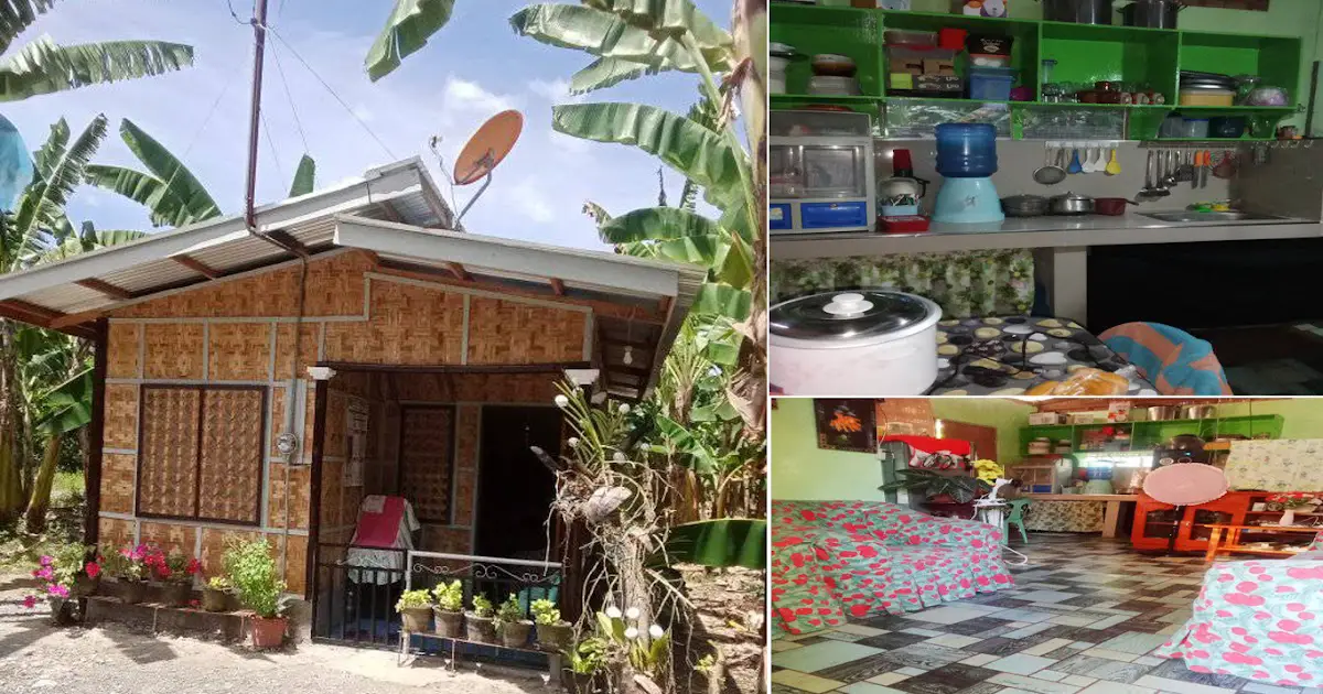 Warm and Beautiful Bamboo Woven House ~ Homlovely.com