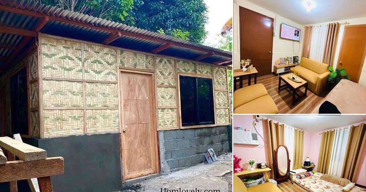 100K PHP Half Amakan Half Concrete Small Bahay ~ Homlovely.com
