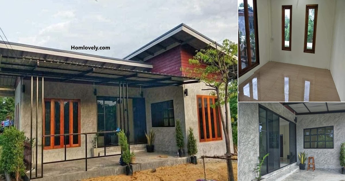 65 sqm Modern Bahay House in Minimalism Concept ~ Homlovely.com