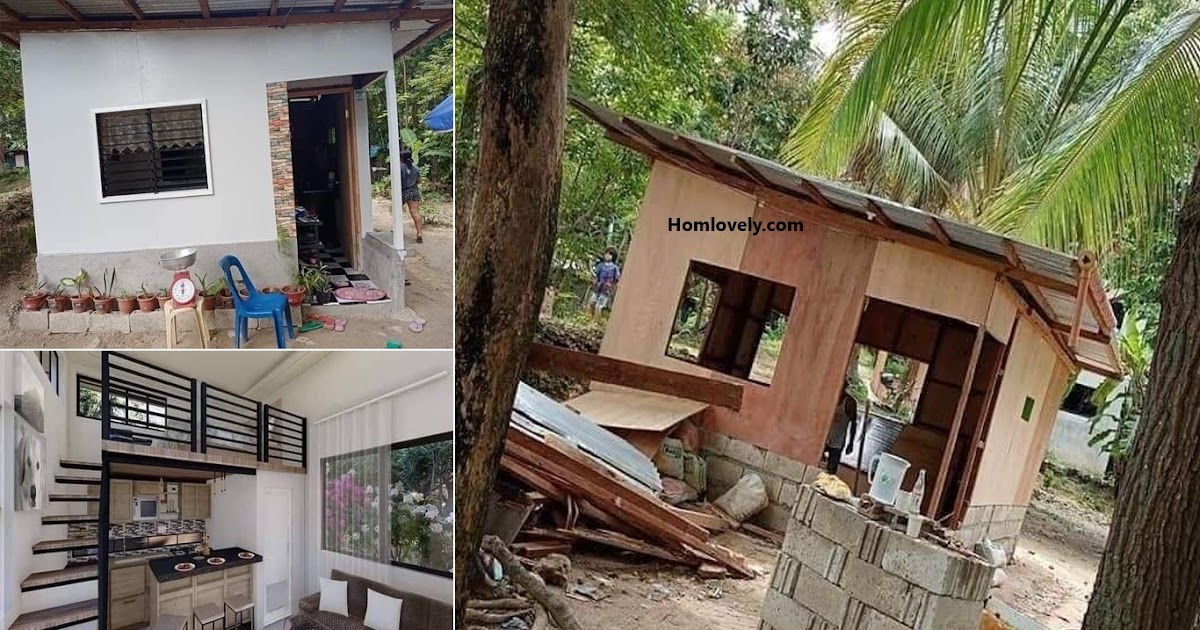 Cozy Hardiflex Bahay House Built-In 25 Days ~ Homlovely.com