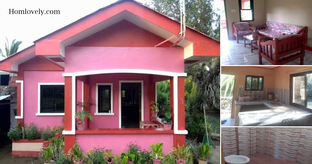 Cute Pink Simpleng Small Bahay For Minimum Budget ~ Homlovely.com