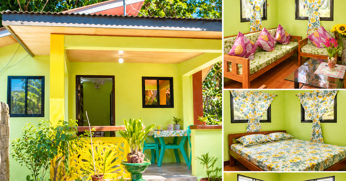 Greenly Small Bahay Design With Neat Rooms ~ Homlovely.com