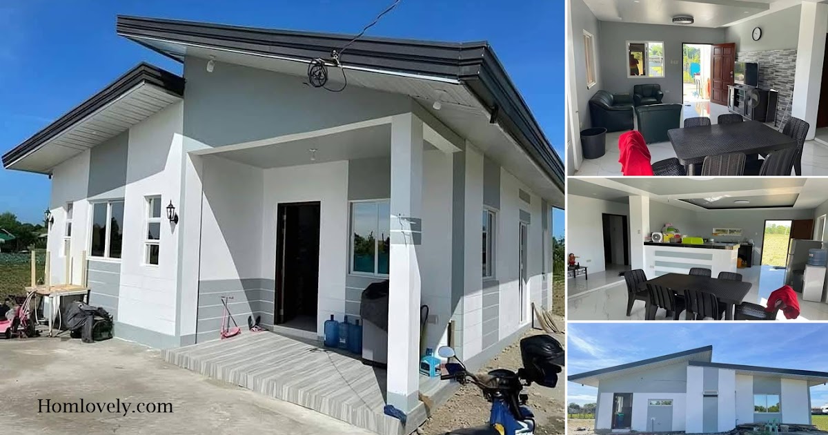 Minimalist and Modern Small House With Complete Rooms ~ Homlovely.com