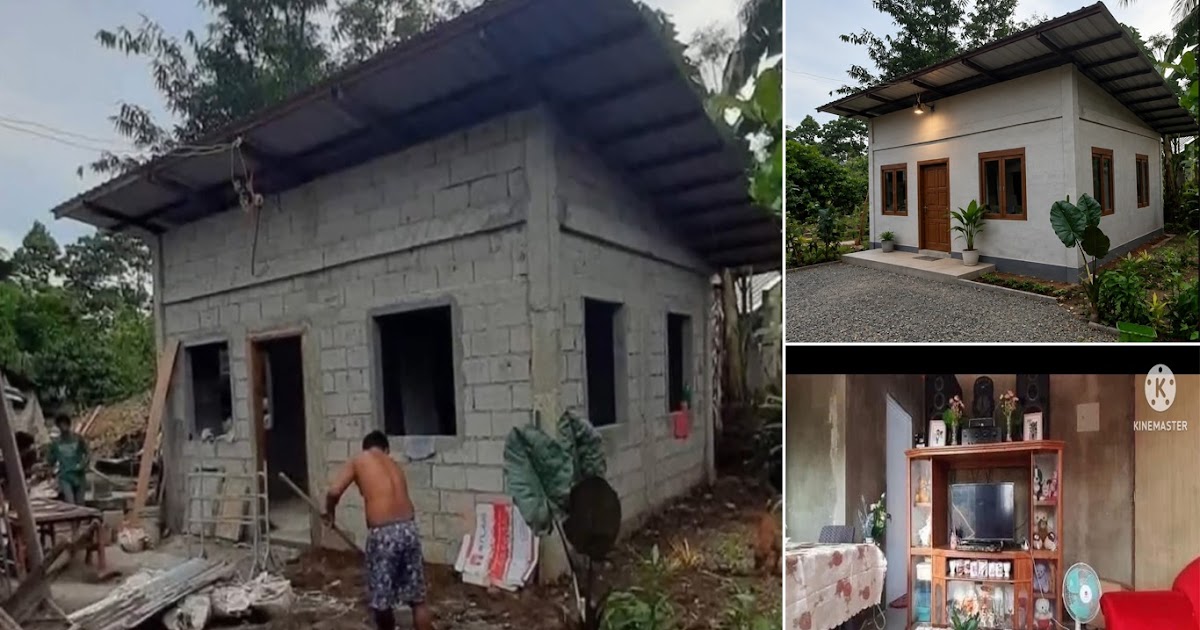290K Pesos Concrete House Idea ~ Homlovely.com