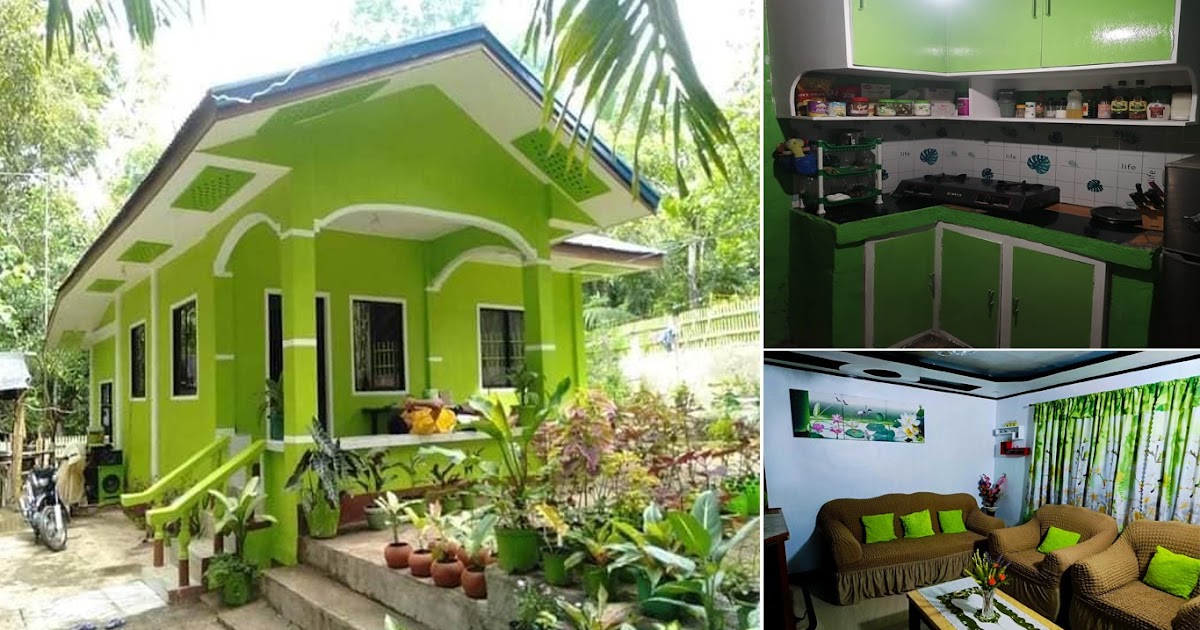 A Humble Green Home For The Family ~ Homlovely.com