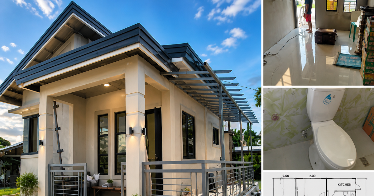 Humble Small Bahay Design Ideas With Detail Plan ~ Homlovely.com