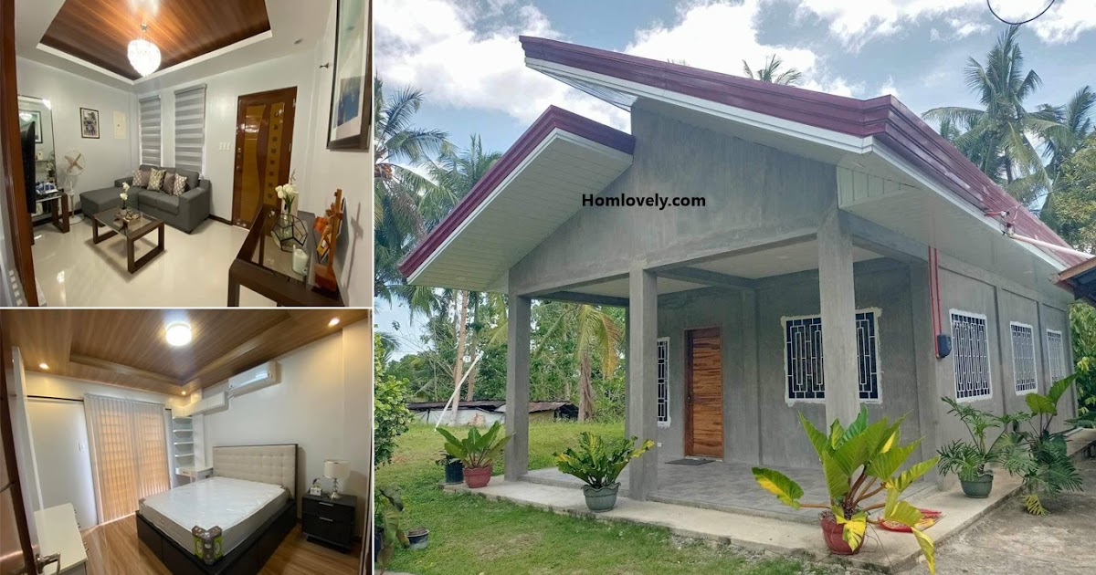 Maganda Bahay in Full-Concrete 8x7 m ~ Homlovely.com