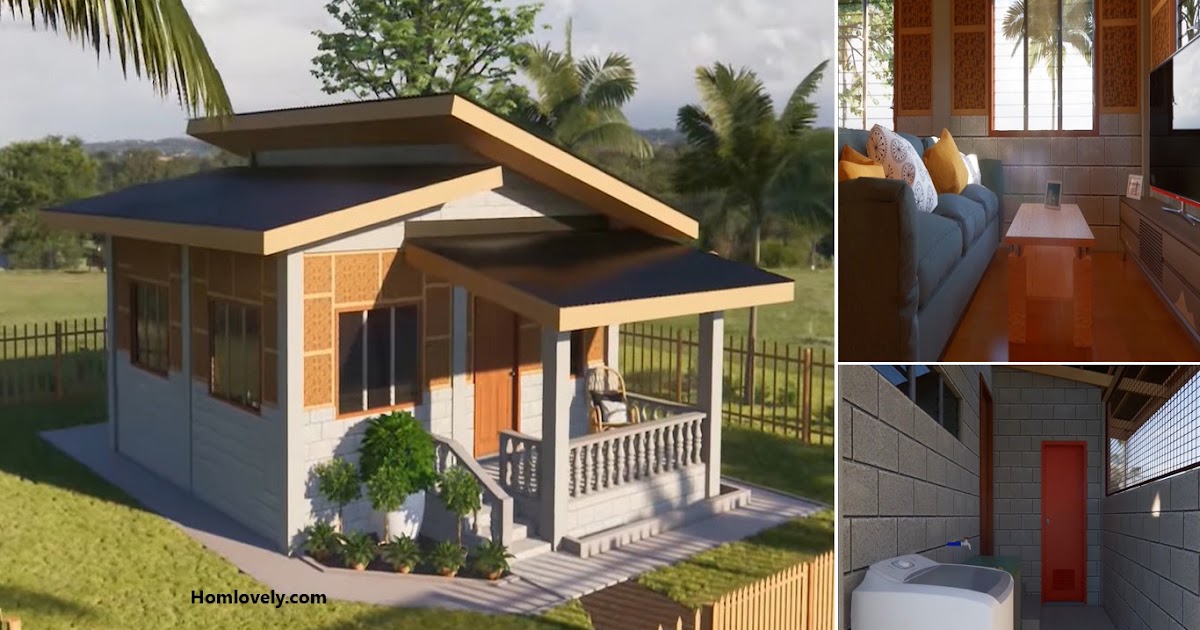 40 sqm 2BR - Elevated Half-Amakan House ~ Homlovely.com