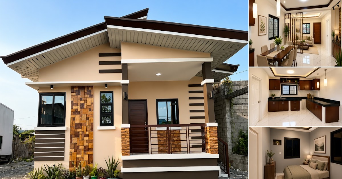 85 Sqm Modern Small House Design With 3 Bedroom ~ Homlovely.com