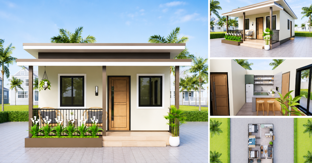 Budget-Friendly 2-Bedroom House Design You’ll Love ~ Homlovely.com