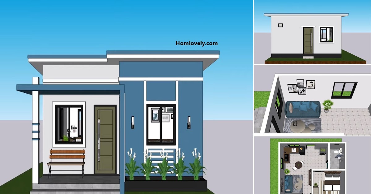 Compact 6x5 m Small Bahay House Design ~ Homlovely.com