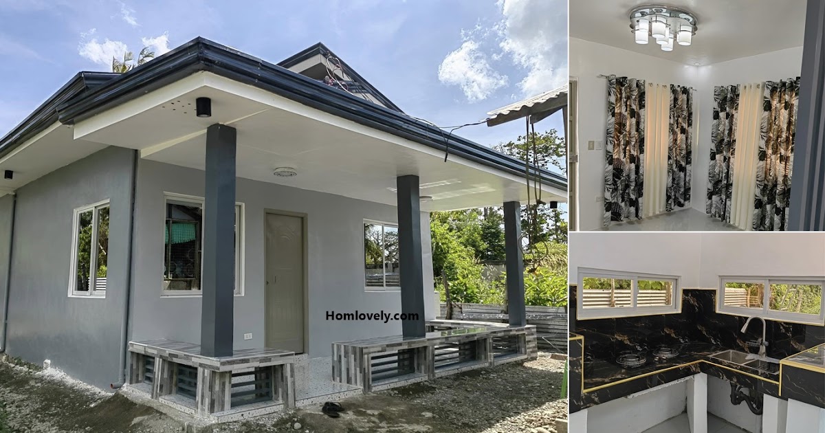 Magandang Simple 100 sqm Bahay na May 'Grand' Vibes ~ Homlovely.com