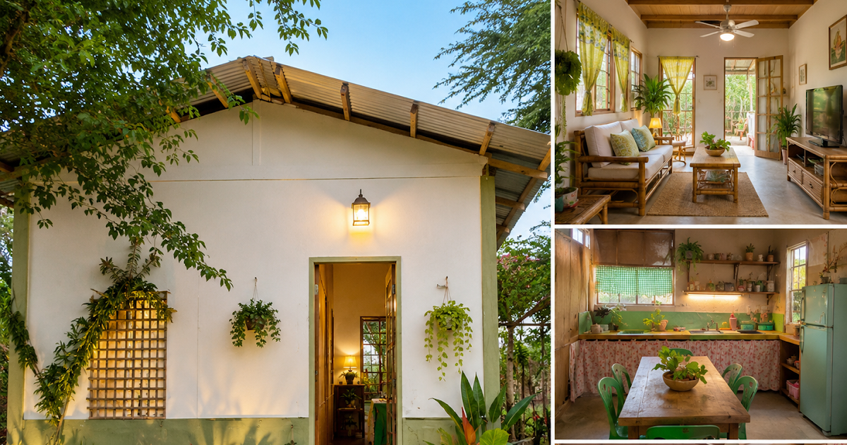 Simple and Cozy Small Bahay Design Ideas ~ Homlovely.com
