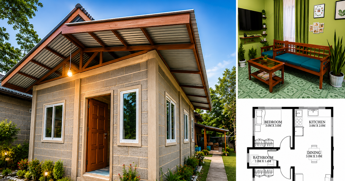 Worth it Small Bahay Design and Detail Plans ~ Homlovely.com