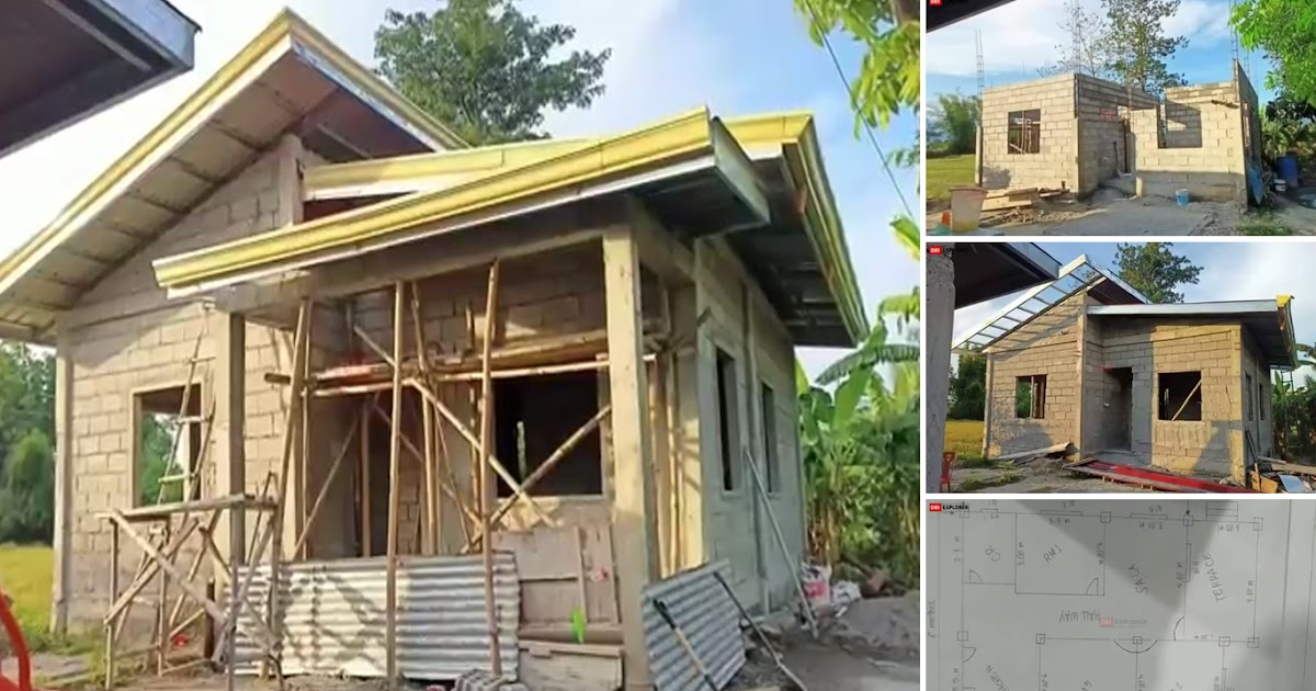 75SQM Build Concrete House in One Month ~ Homlovely.com