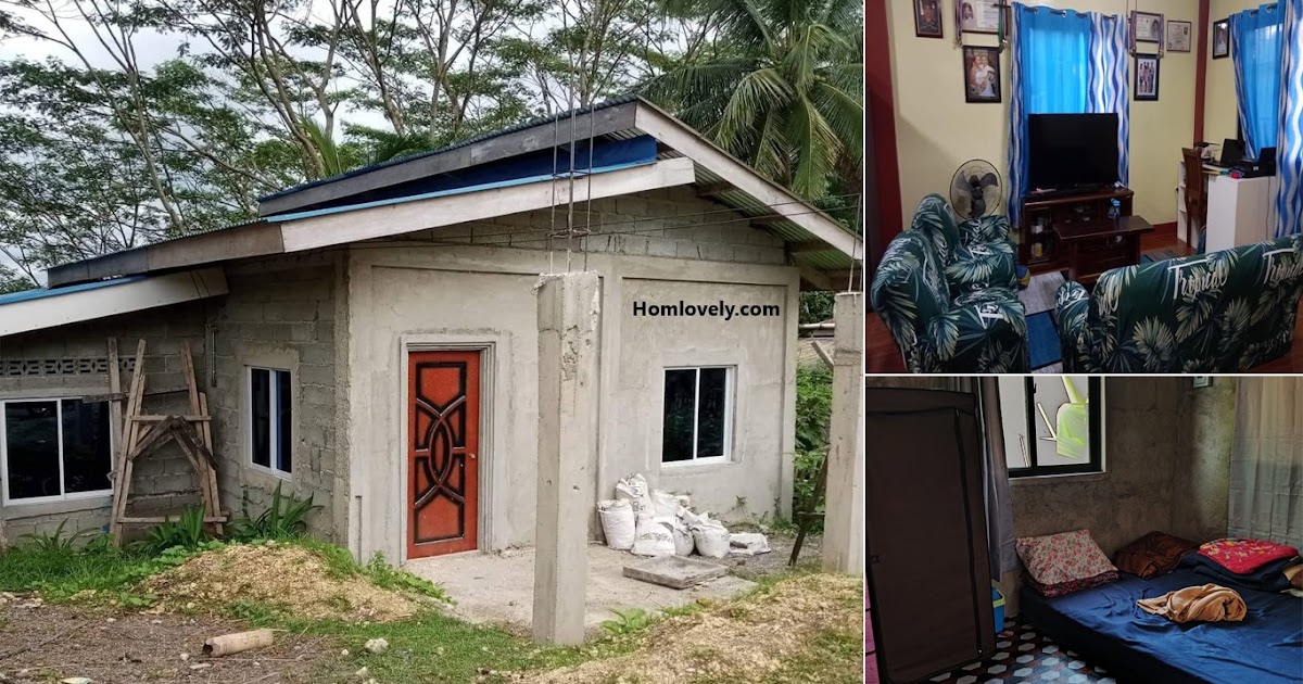 Small Bahay Living Easy to Copy ~ Homlovely.com