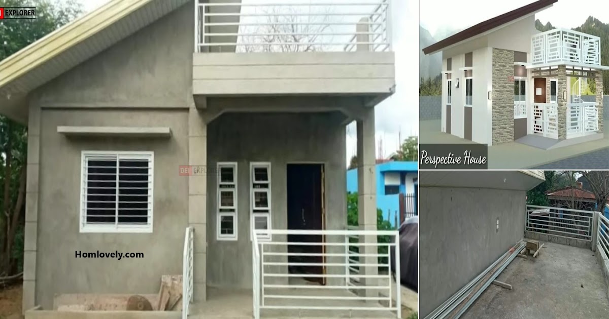 58 sqm Ganda Small House with Roofdeck 2Br ~ Homlovely.com