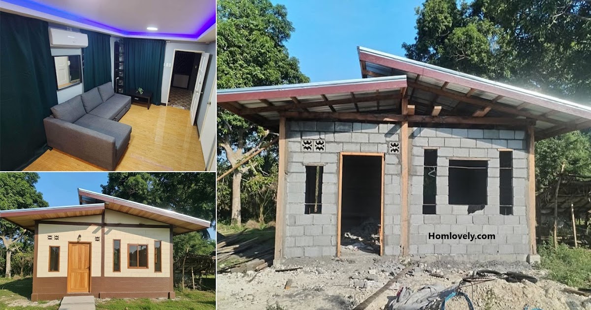 Before-After OFW 9x8m Bahay House Design ~ Homlovely.com